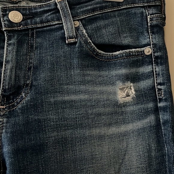 AG Adriano Goldschmied collab Alexa Chung skinny stretch distressed jean… - Picture 6 of 11